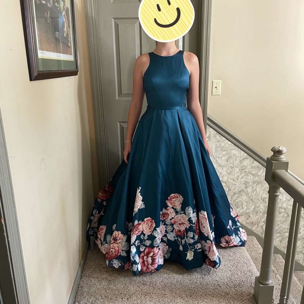 Floral Blush gown